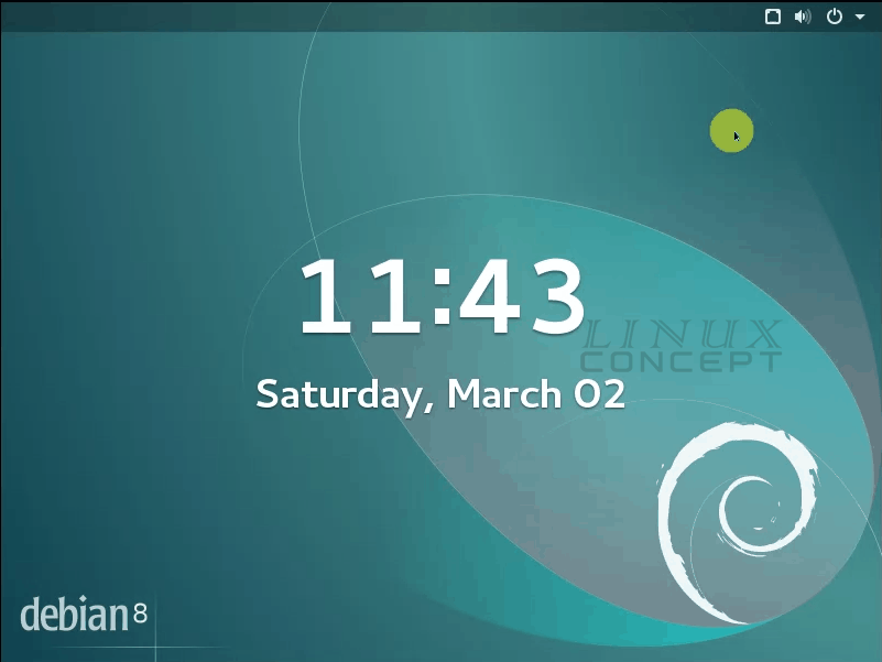 VMware Debian Desktop