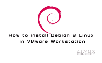 How to install Debian 8 Linux in VMware Workstation