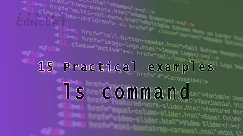 15 Practical examples of ls command image