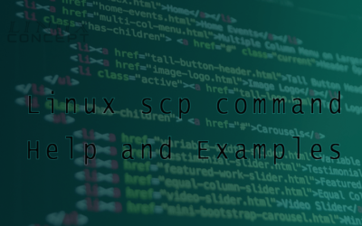 Linux scp command Help and Examples