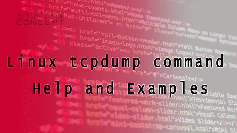 Linux tcpdump command Help and Examples image