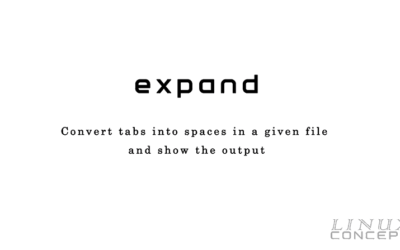 UNIX/LINUX Command – expand