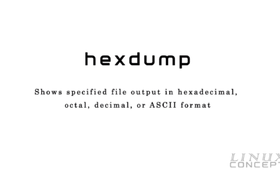 UNIX/LINUX Command – hexdump