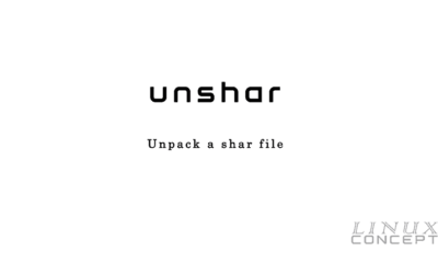UNIX/LINUX Command – unshar