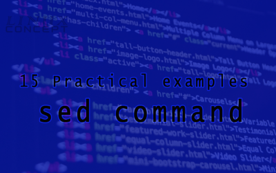 15 Practical examples of sed command