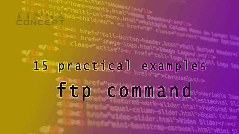 15 practical examples of ftp command