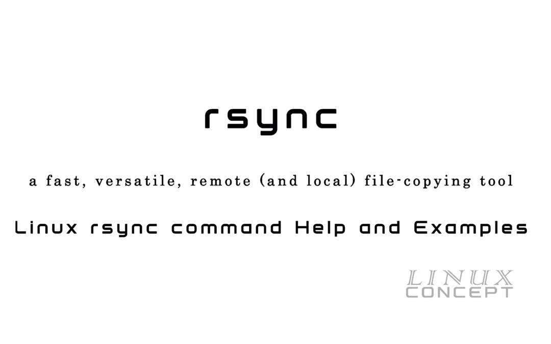 Linux rsync command Help and Examples