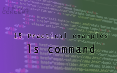 15 Practical examples of ls command