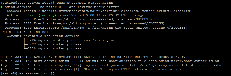 Как установить nginx на linux