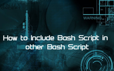 How to Include Bash Script in other Bash Script