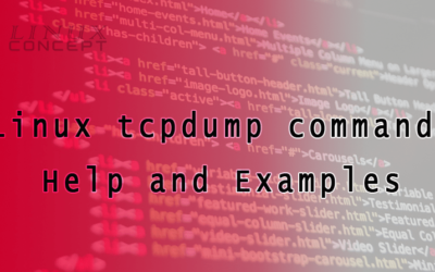 Linux tcpdump command Help and Examples
