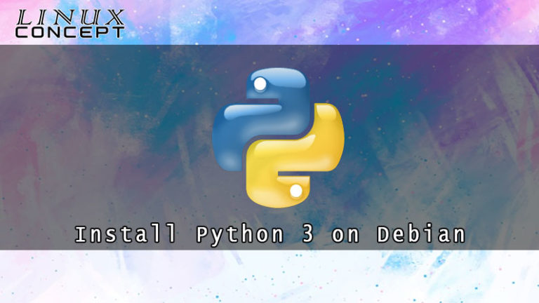 debian install python